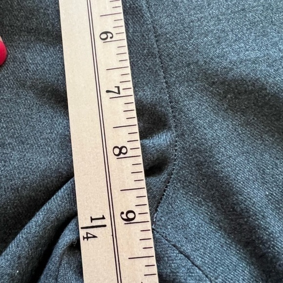 Elevenes for Anthropologie the Brighton, Grayish Green Boot Cut Pants. - Picture 9 of 15